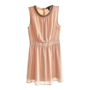 Forever 21 Statement Neck Sleeveless Mini Dress